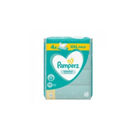 Pampers törlőkendő 4x80 lap  Sensitive