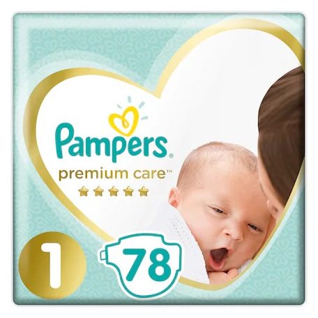 Pampers Premium Care 1 Newborn (2-5kg) 78db