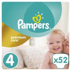 Pampers Premium Care 4 maxi pelenka 52 db
