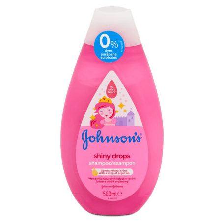 Johnson's baby sampon, Shiny Drops, 500 ml