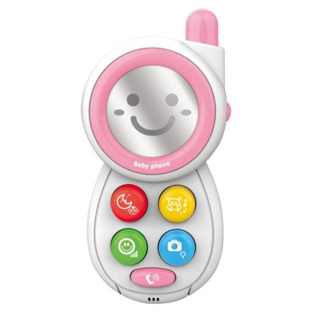 Bayo játék telefon, rózsaszín