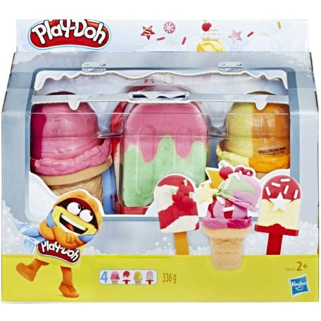 Hasbro Play-Doh fagylalt, 4db-os gyurmaszett (E6642)