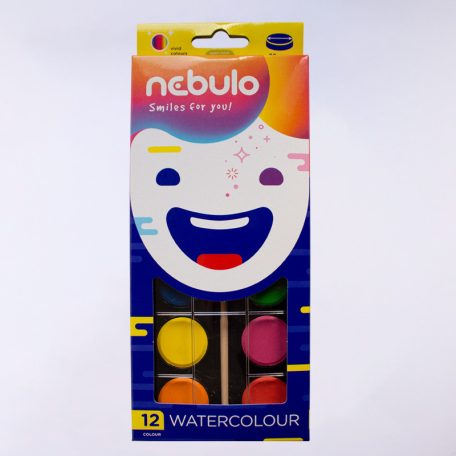Nebulo vízfesték - 12 színnel