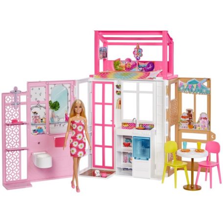 Mattel Barbie: Hordozható apartman ház (HCD47)