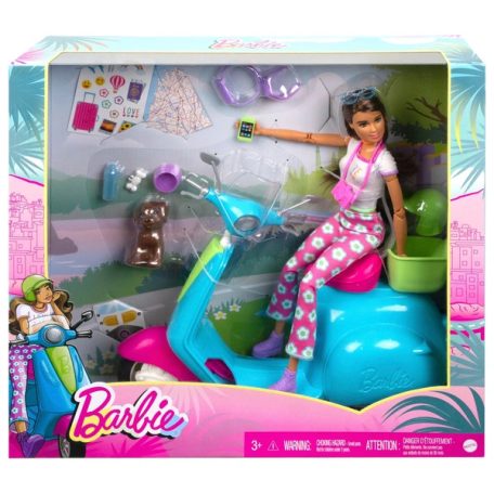 Mattel Exkluzív Motoros Barbie 