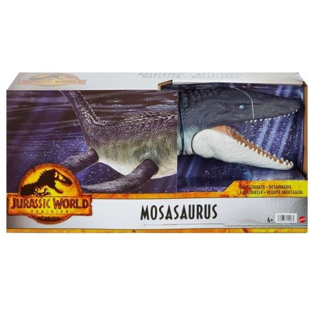 Mattel Jurassic World 3: Világuralom - Kolosszális Mosasaurus HGV34