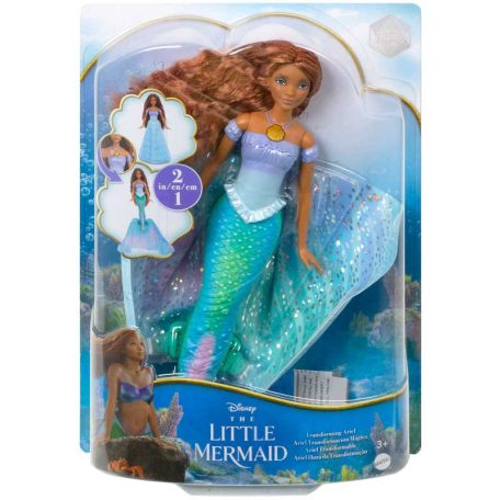 Mattel Disney A kishableány: Átváltozó Ariel baba 30cm-es 