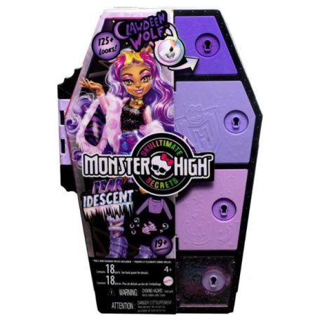 Mattel Monster High: Szörnyen jó barátok titkai, Rémbuli baba Clawdeen Wolf HNF74
